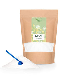 MSM Polvo - Metilsulfonilmetano 99,9% PURO - 1 Kg