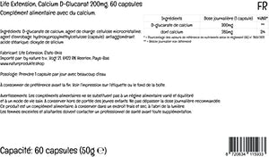Calcium-D-Glucarato - 200mg