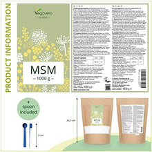 MSM Polvo - Metilsulfonilmetano 99,9% PURO - 1 Kg