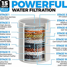 Filtro de Agua para Ducha (Elimina Cloro y Fluoruro)